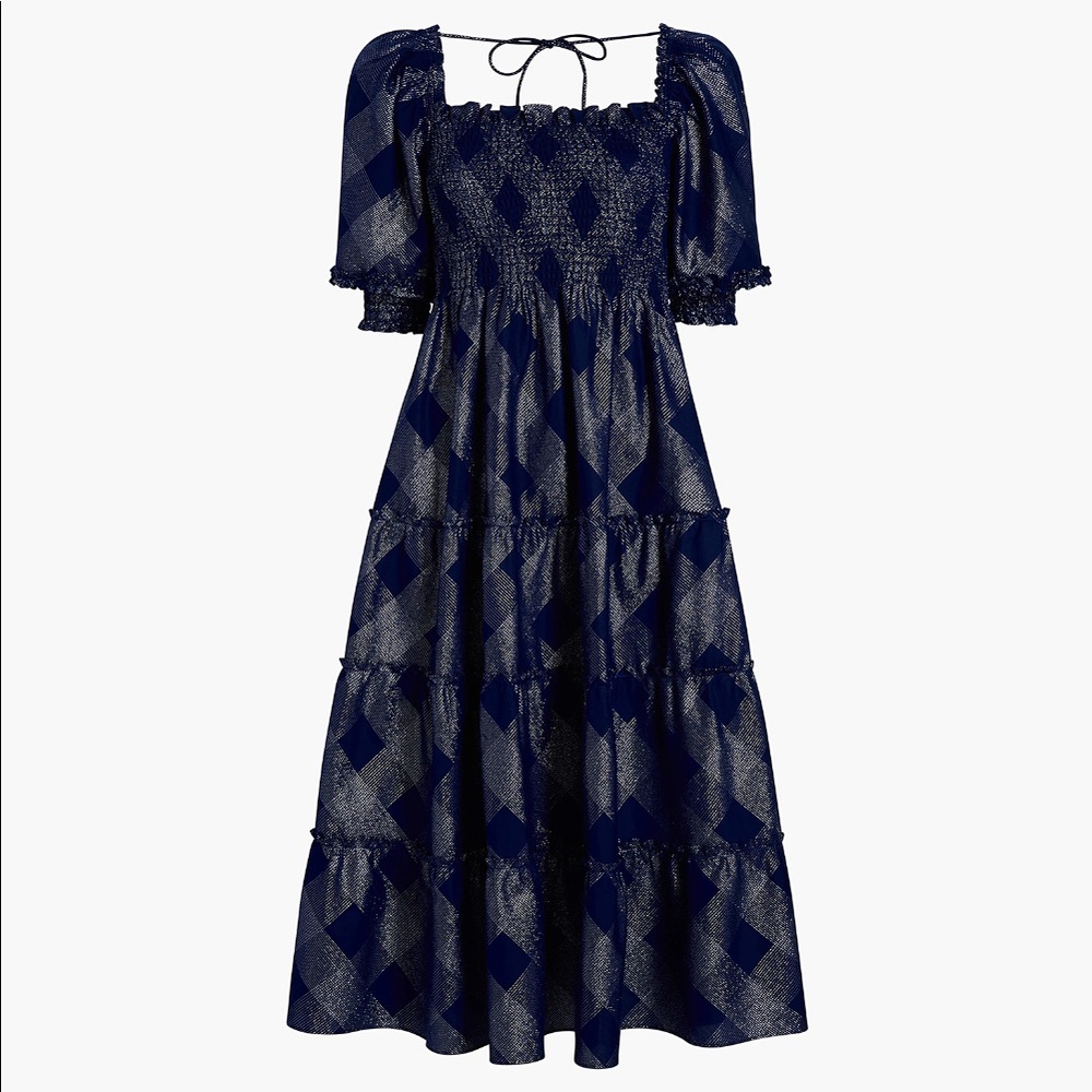 Hill House Nesli Navy with glitter